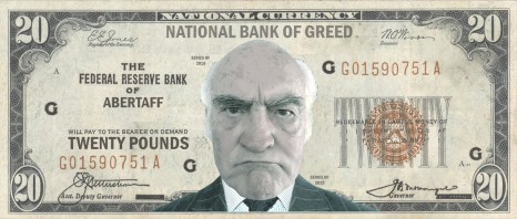 National Bank of Greed banknote